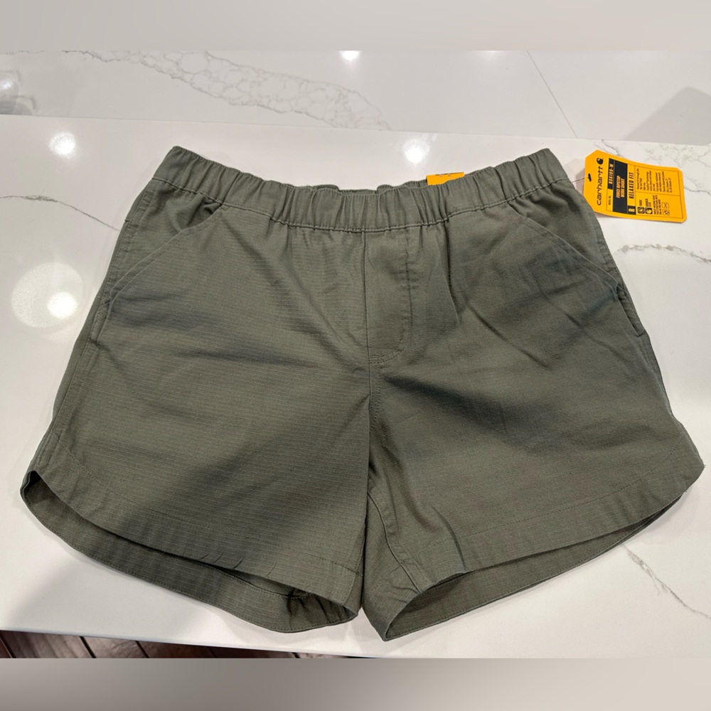 New Carhartt Force Ripstop Work Short, 5 inch inseam, Size M (8-10)